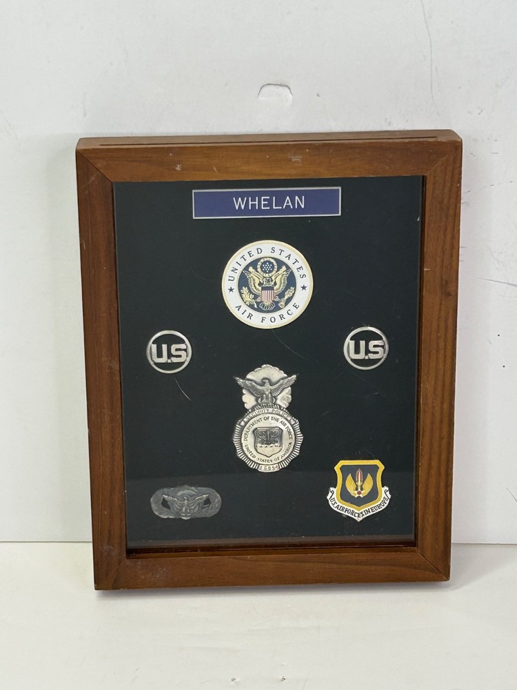 US Air Force Airman's Shadow Box