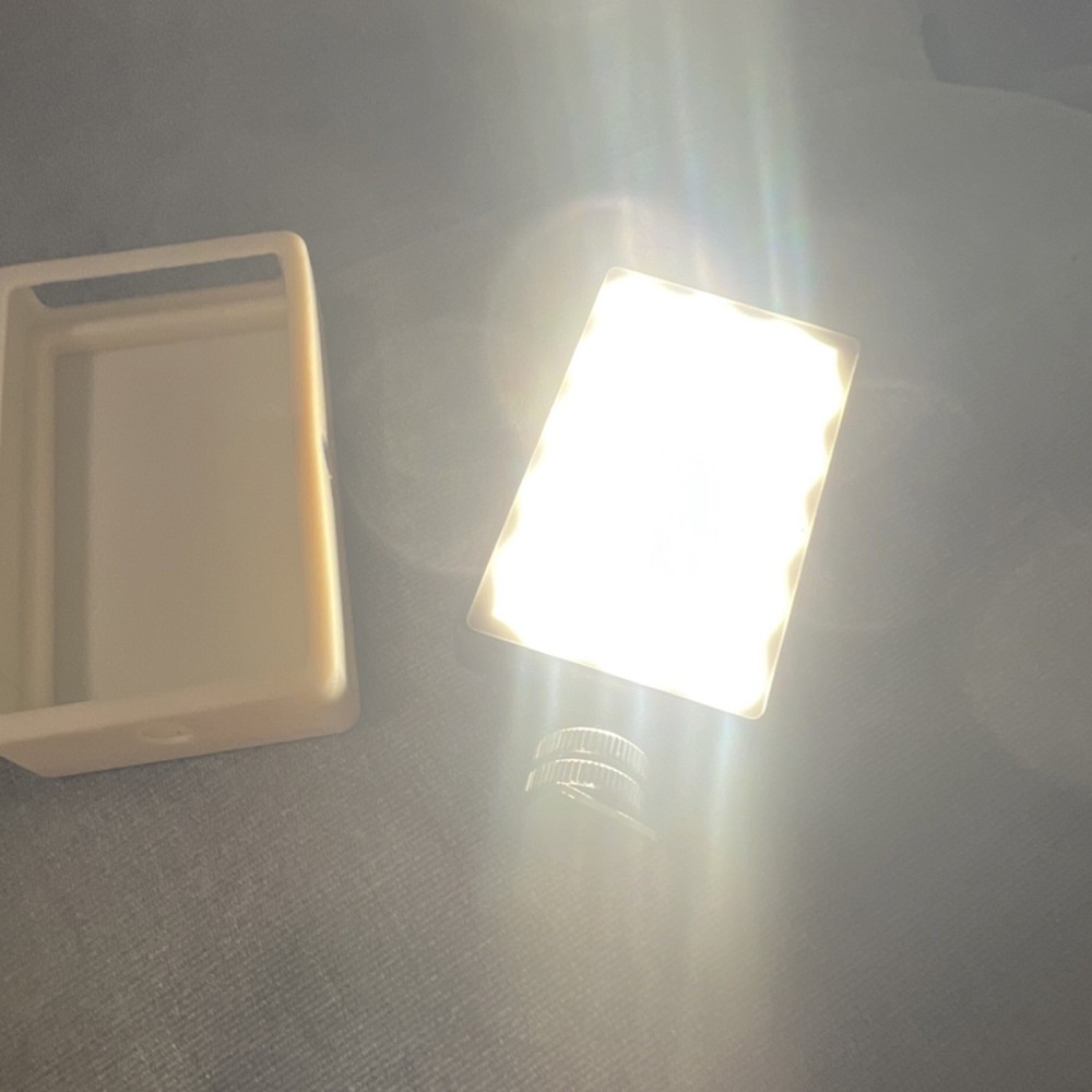 Lume Cube Portable LED Camera Light LC-PANELMINI1 w/ Mount & Diffuser