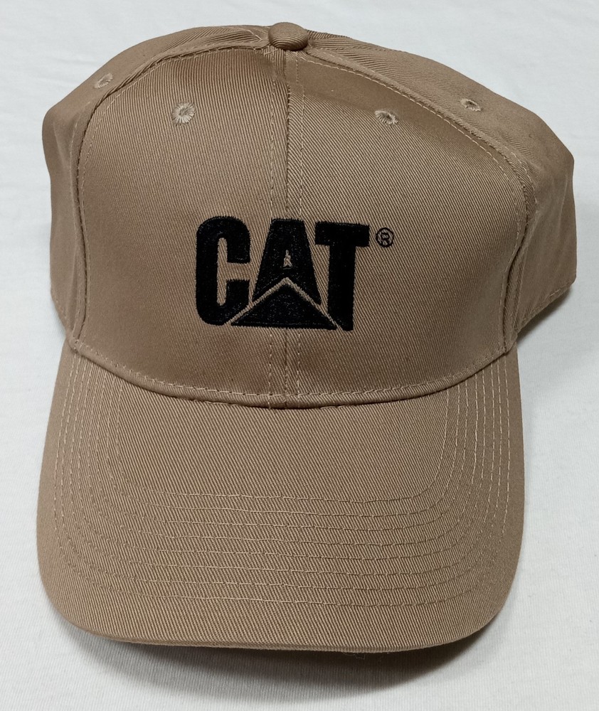 Caterpillar Embroidered Six Panel Adjustable Fit Unisex Six Panel Hat