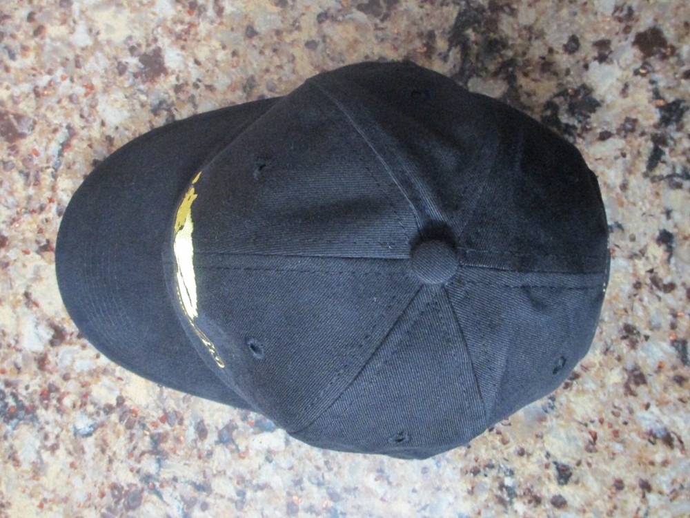 Black Monroe "Save the Squirrels" Strapback Baseball Hat - NWOT