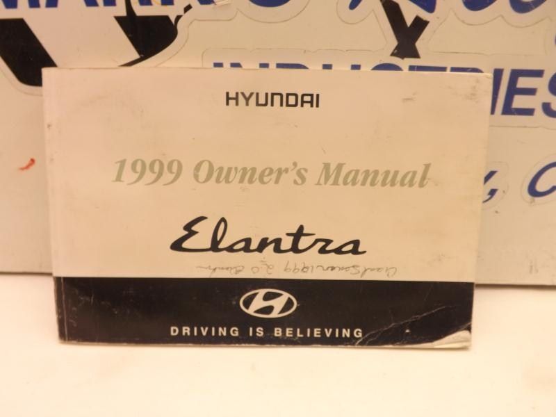 ELANTRA   1999 Owners Manual 99371