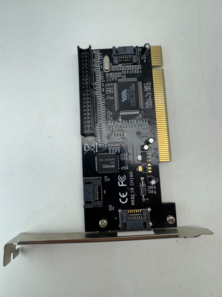VIA VT6421A PCI SATA IDE RAID Controller Card Combo Adapter