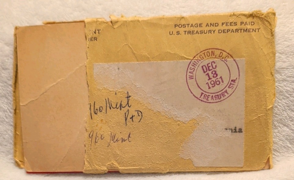 1961 P&D Mint Set .900 Silver