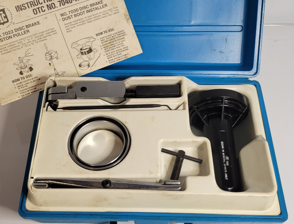 OTC 7040-K Caliper Piston Puller Brake Kit