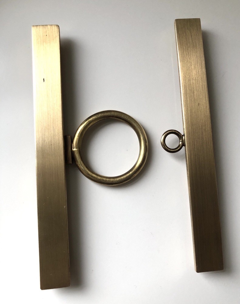 Brass Bell Pull Hardware Vintage Embroidery Frame Hanger