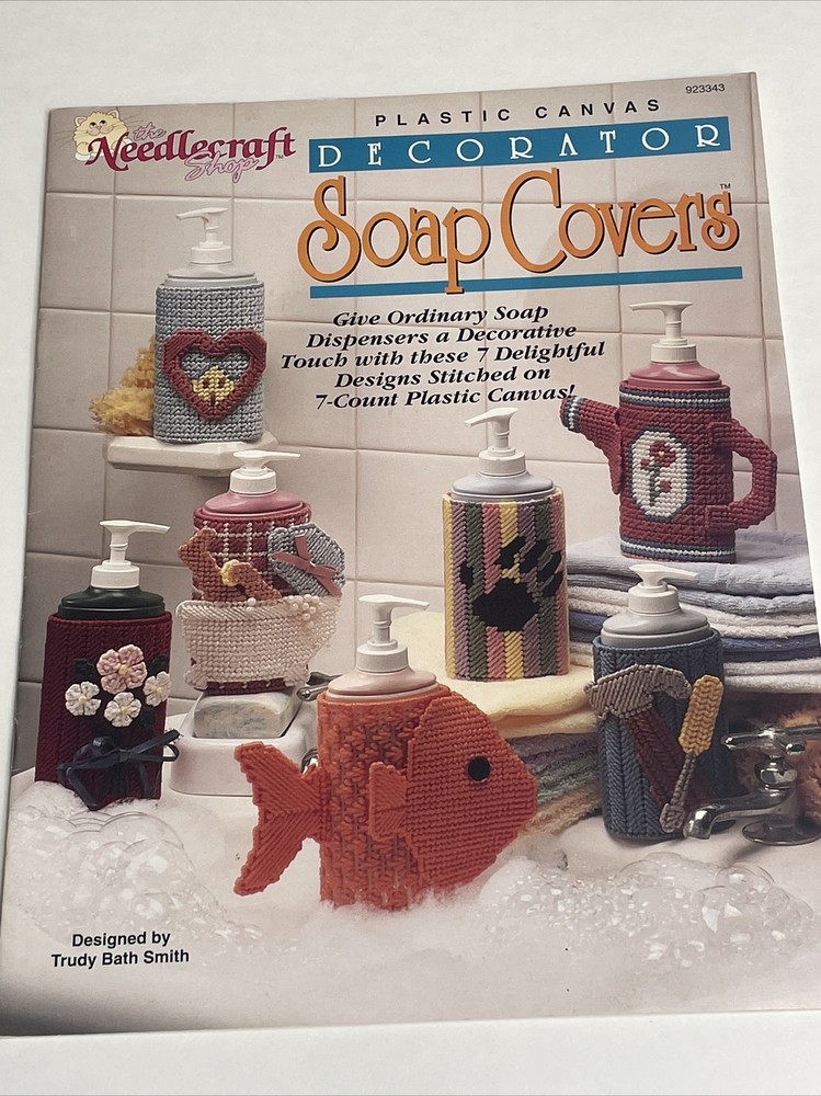 Needlecraft Shop Soap Covers Plastic Canvas Pattern