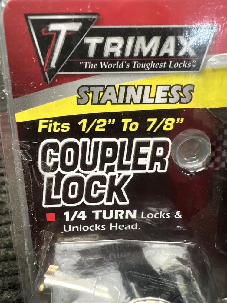 New TriMax SXTC1 7/8" Coupler Lock