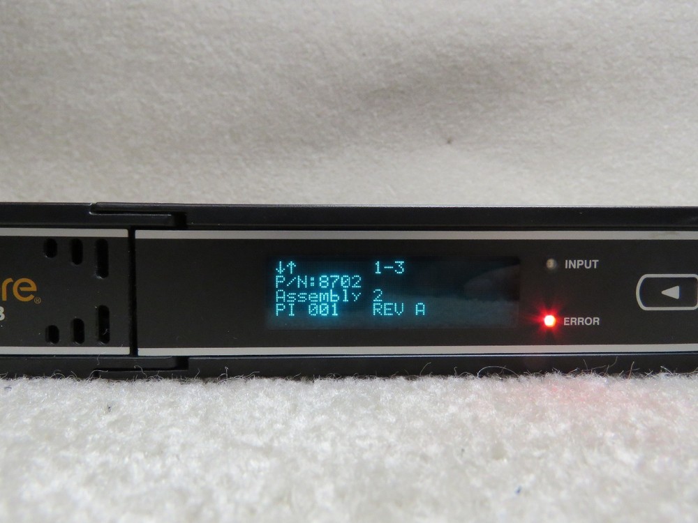 Sencore MRD 3187B Multi-format SD/HD Modular Receiver Decoder w/8708,8702 8730A