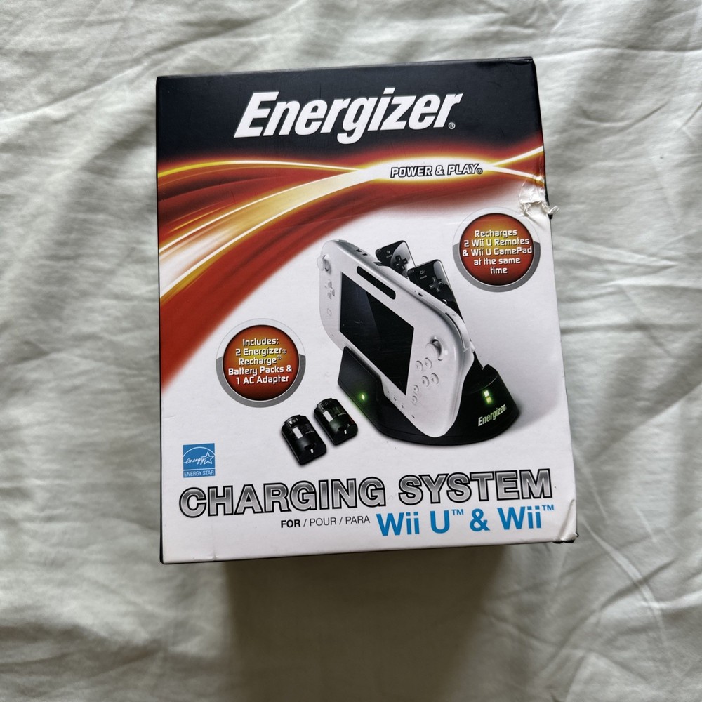 Wii Energizer 3x Charging System PL-8507  *SEALED