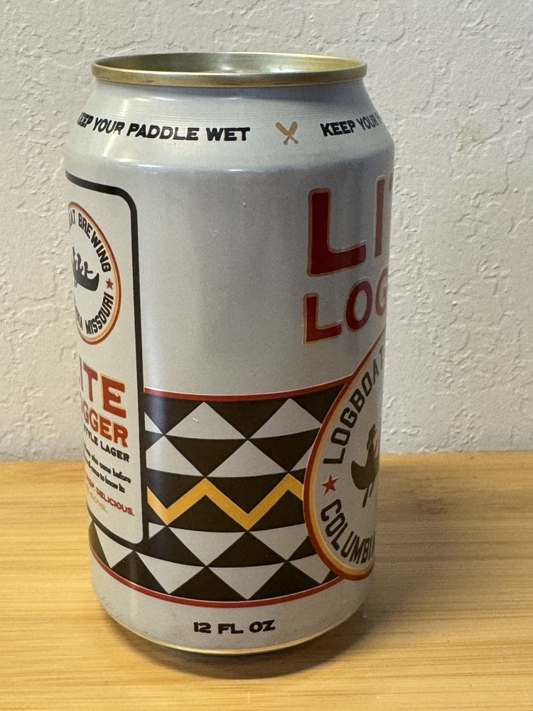 Logboat Lite Logger - Columbia, MO - Empty Beer Can Bottom Opened