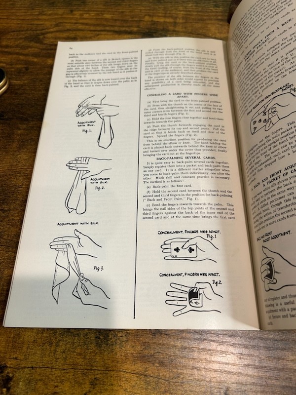 BASIC CARD TECHNIQUE Anthony Norman Magic For Everyone Tricks 1968 original vtg