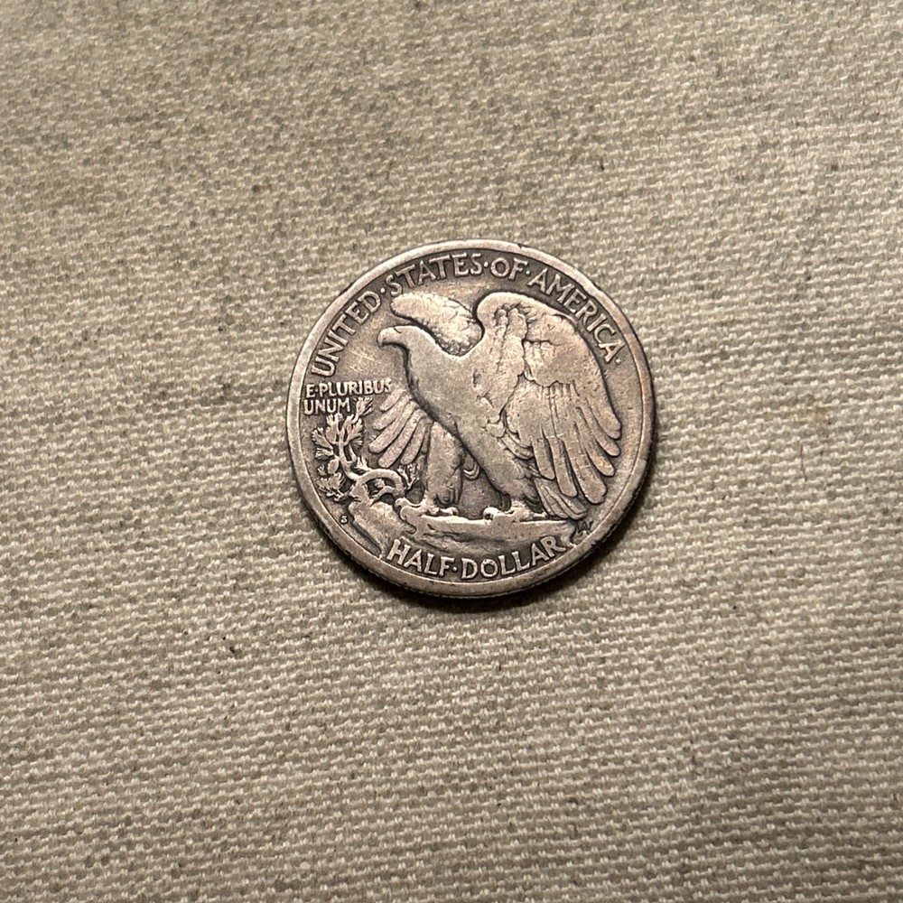 1918-S Walking Liberty Half, Fine