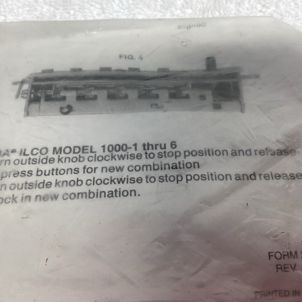 Kaba Simplex 7444600001 Replacement Combination Chamber by Kaba Access Control