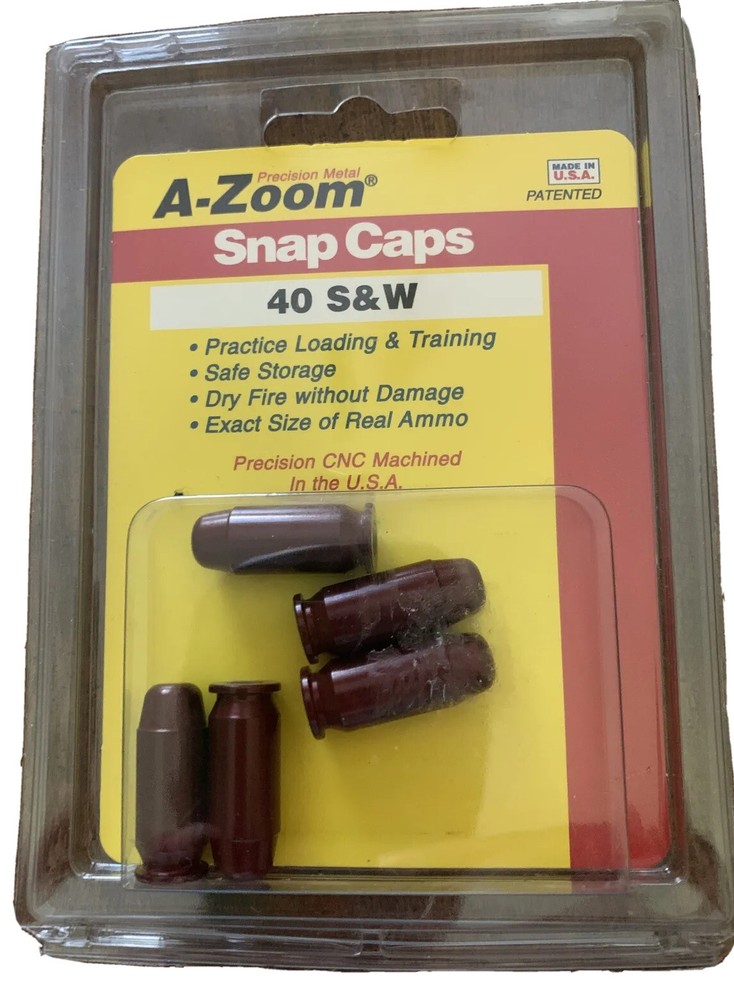 A-Zoom Snap Caps 40 S&W