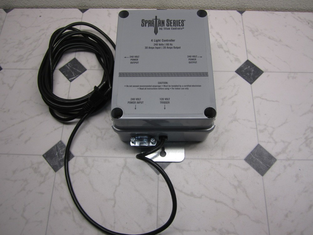 Titan Controls Spartan Series 4 Light Controller 240V -timer control 20671