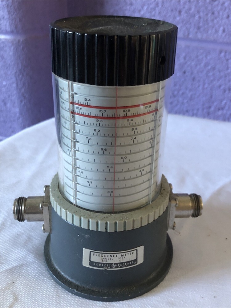 HP Hewlett-Packard Frequency Meter 537A