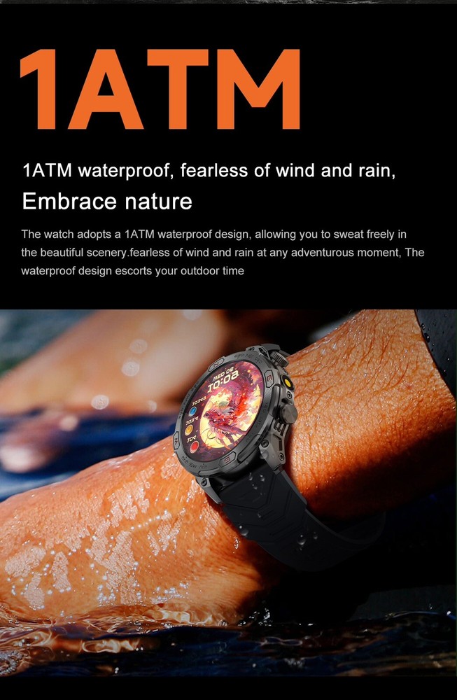 Full Touch Screen Smartwatch with Step Counting and Calorie Calculation For IOS