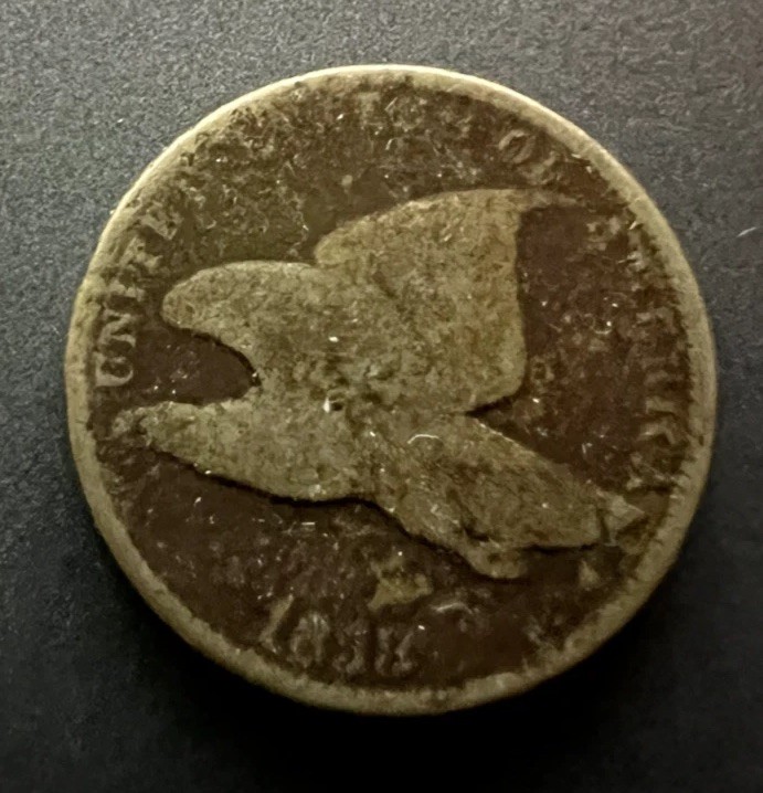1858 Flying Eagle Cent
