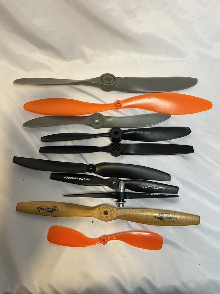 RC Airplane Model Propeller Lot Prop Plane Plastic