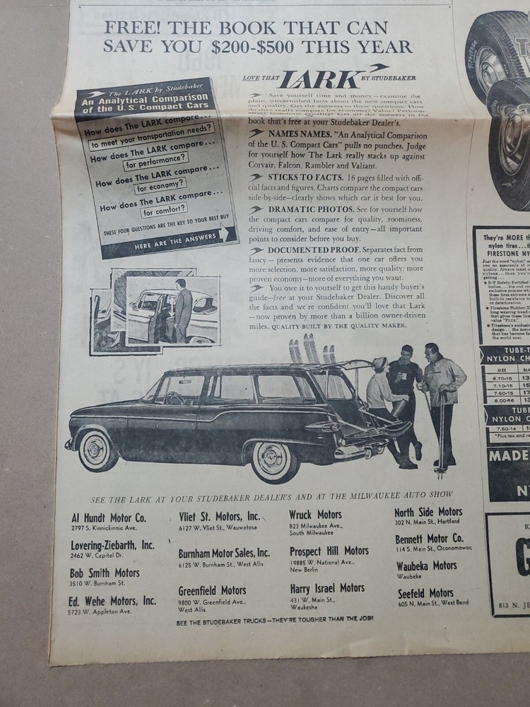 1960 Lark by Studebaker newspaper ad