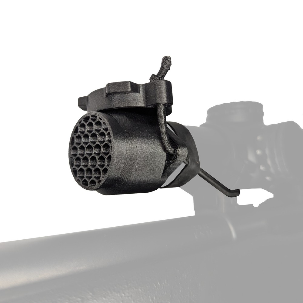 Scope / Lens Cover for Optics with Killflash (Rubber Band Version)