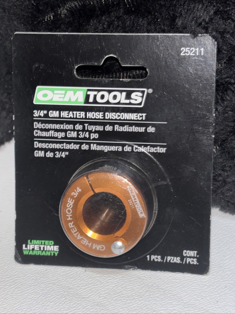 OEM TOOLS 25211 3/4 GM Heater Hose Disconnect Tool NEW