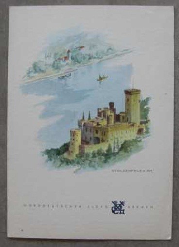 BREMEN (North German Lloyd) 1959 Steamship Menu