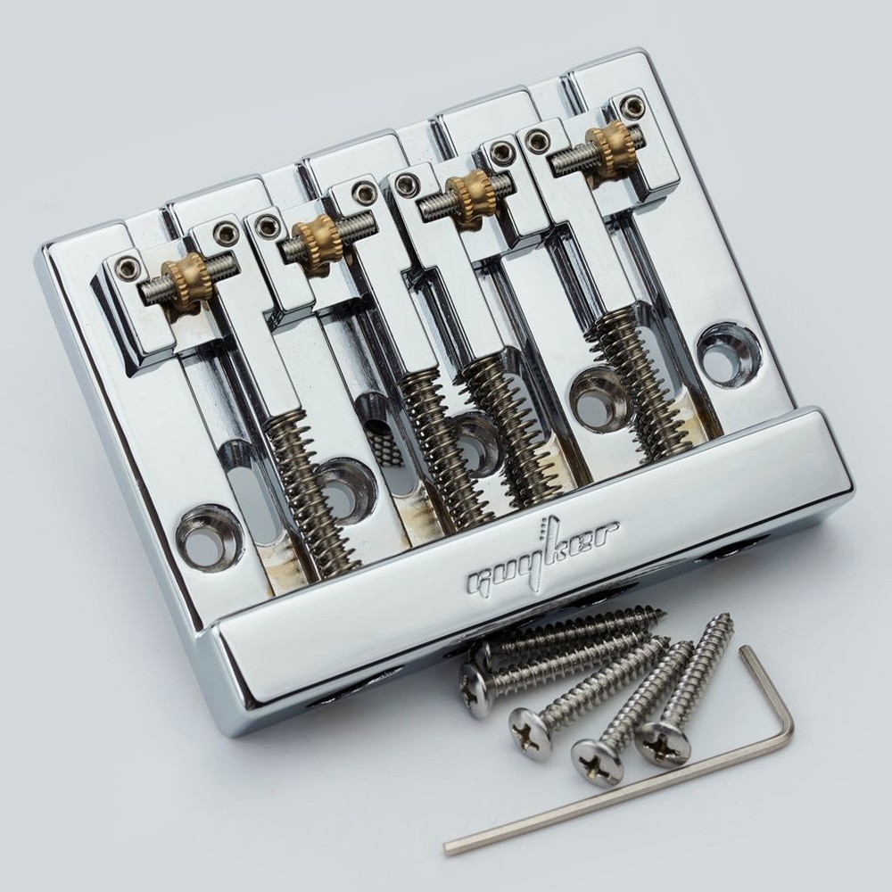 NEW Bass Bridge 4 String Roller Material Brass