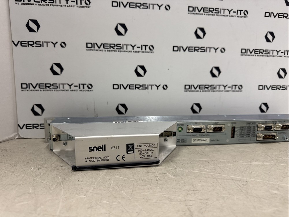 Snell 6711 router control panels