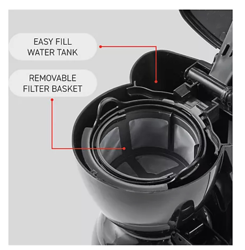 Cuisine 4-Cup Brew & Drip Coffee Maker