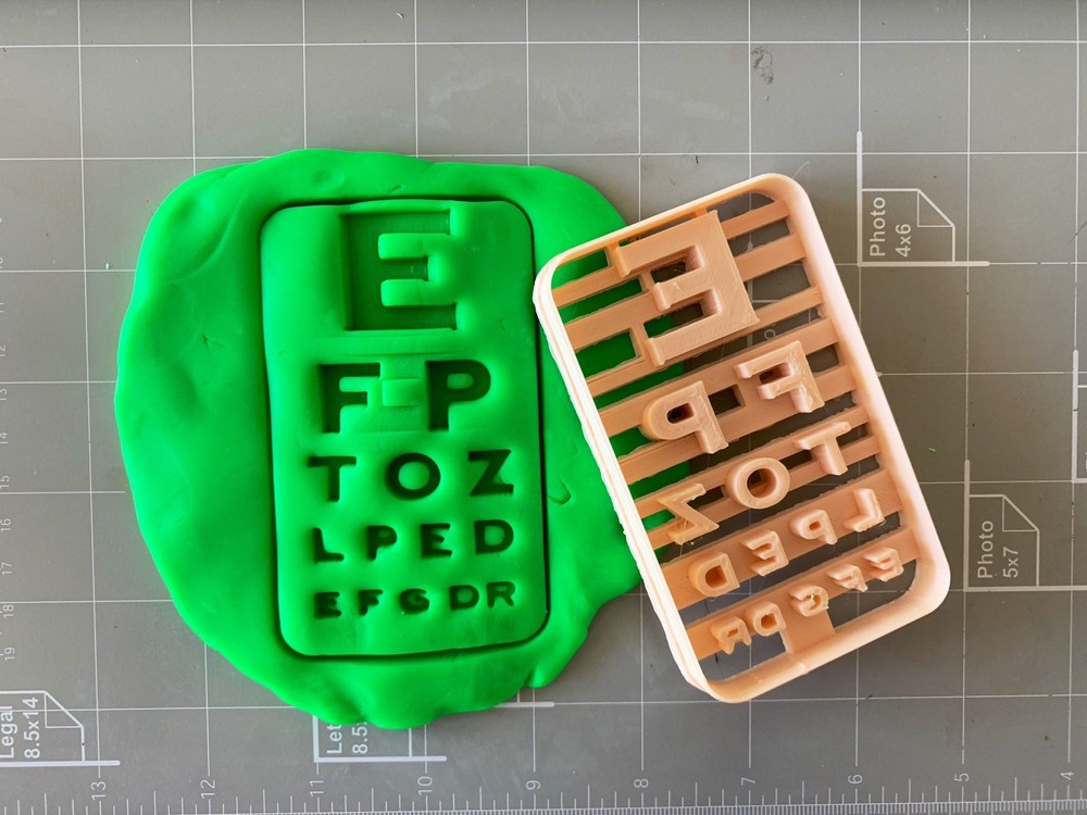Eye Test/Exam Cookie Cutter