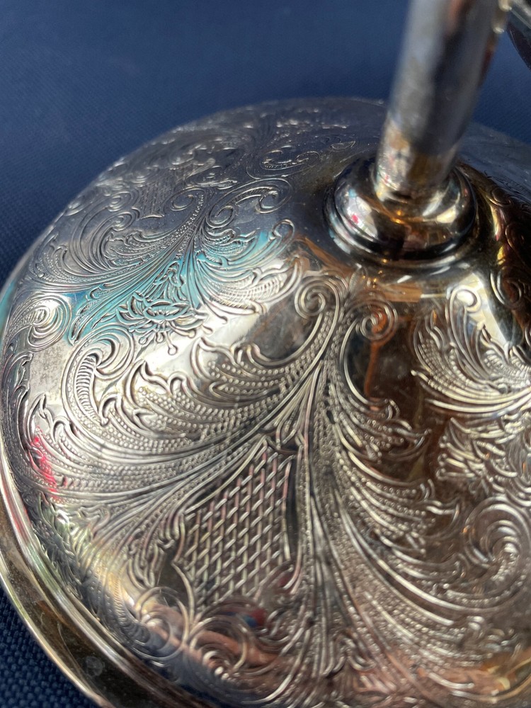 Antique Victorian silver platted scale England