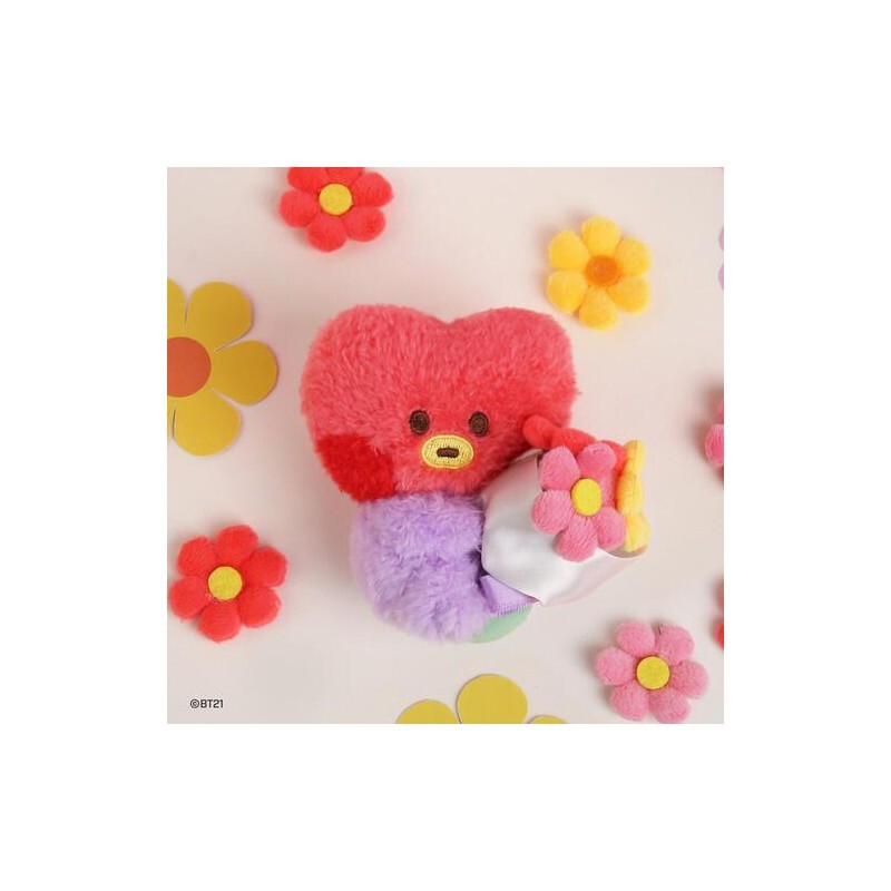 BTS BT21 Official PLUSH Keyring [BOUQUET]