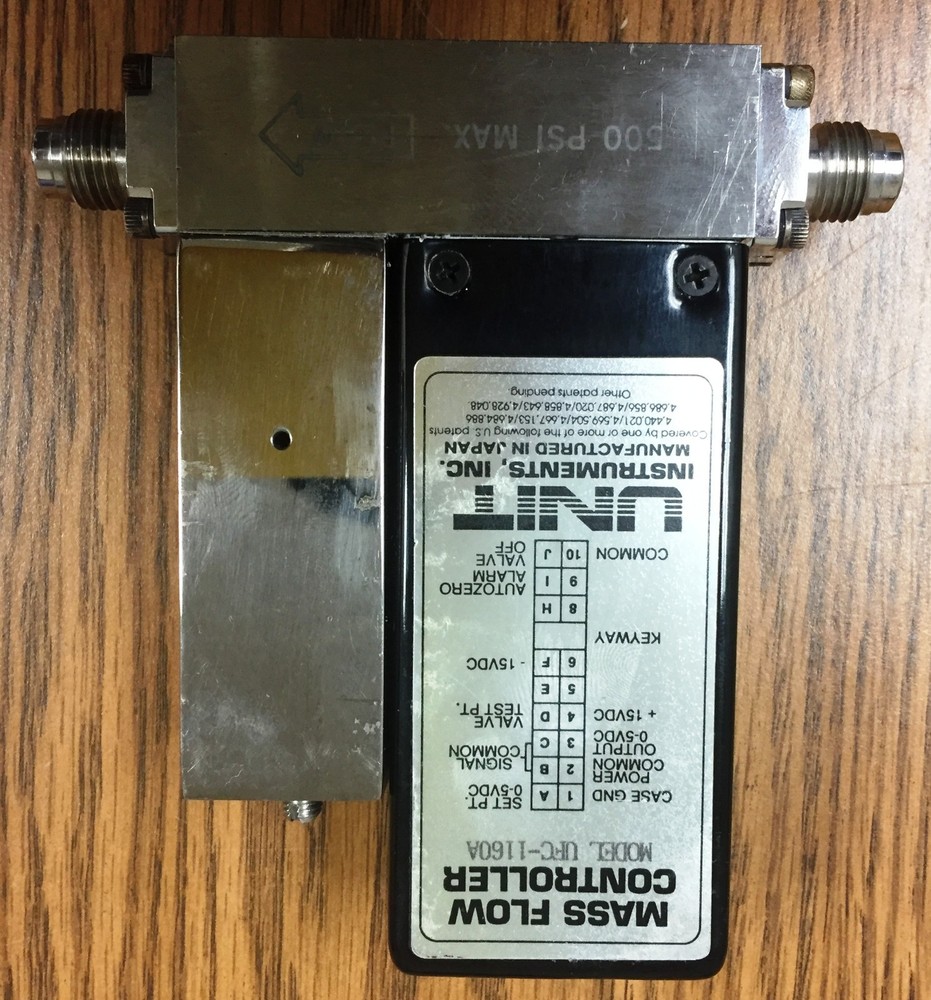 Unit UFC-1160A, 200 SCCM, BCL3, Mass Flow Controller