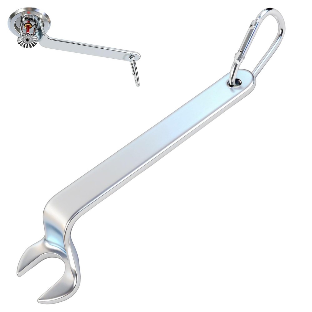 TunaMax Universal Fire Sprinker Head wrench for 1/2" 1 Pack, Chrome