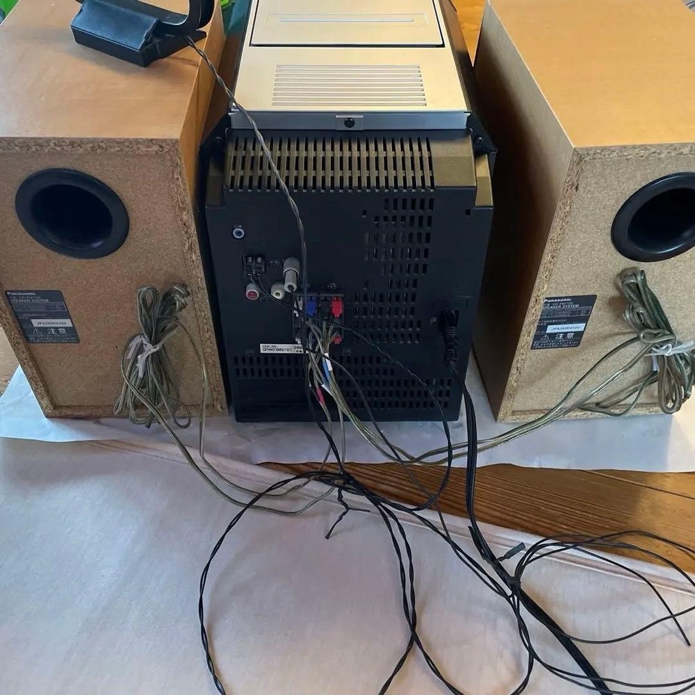Panasonic SA-PM700MD CD MD Cassette Stereo System Remote Japan