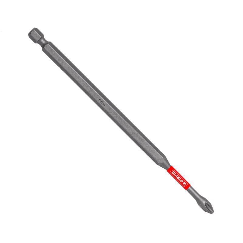 Diablo DPH26P1 Durable Torque Resistant #2 Phillips Drive Bit 6 in.