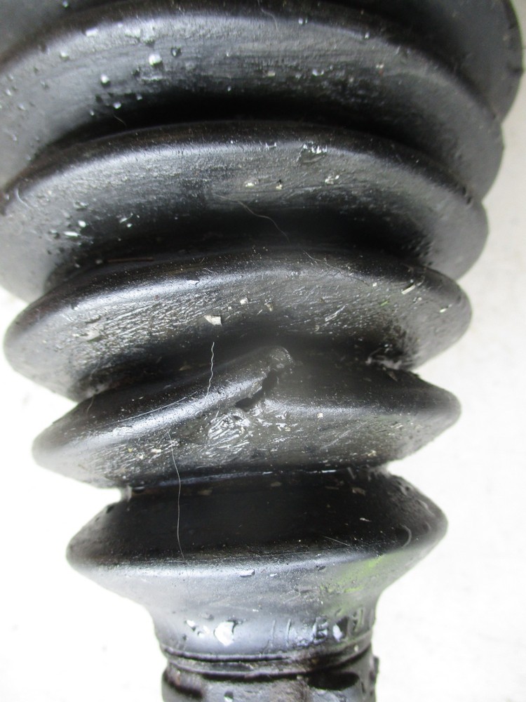 Used Poor Cond Short Front Half Shaft for 10k Older HMMWVs, Cut Boot