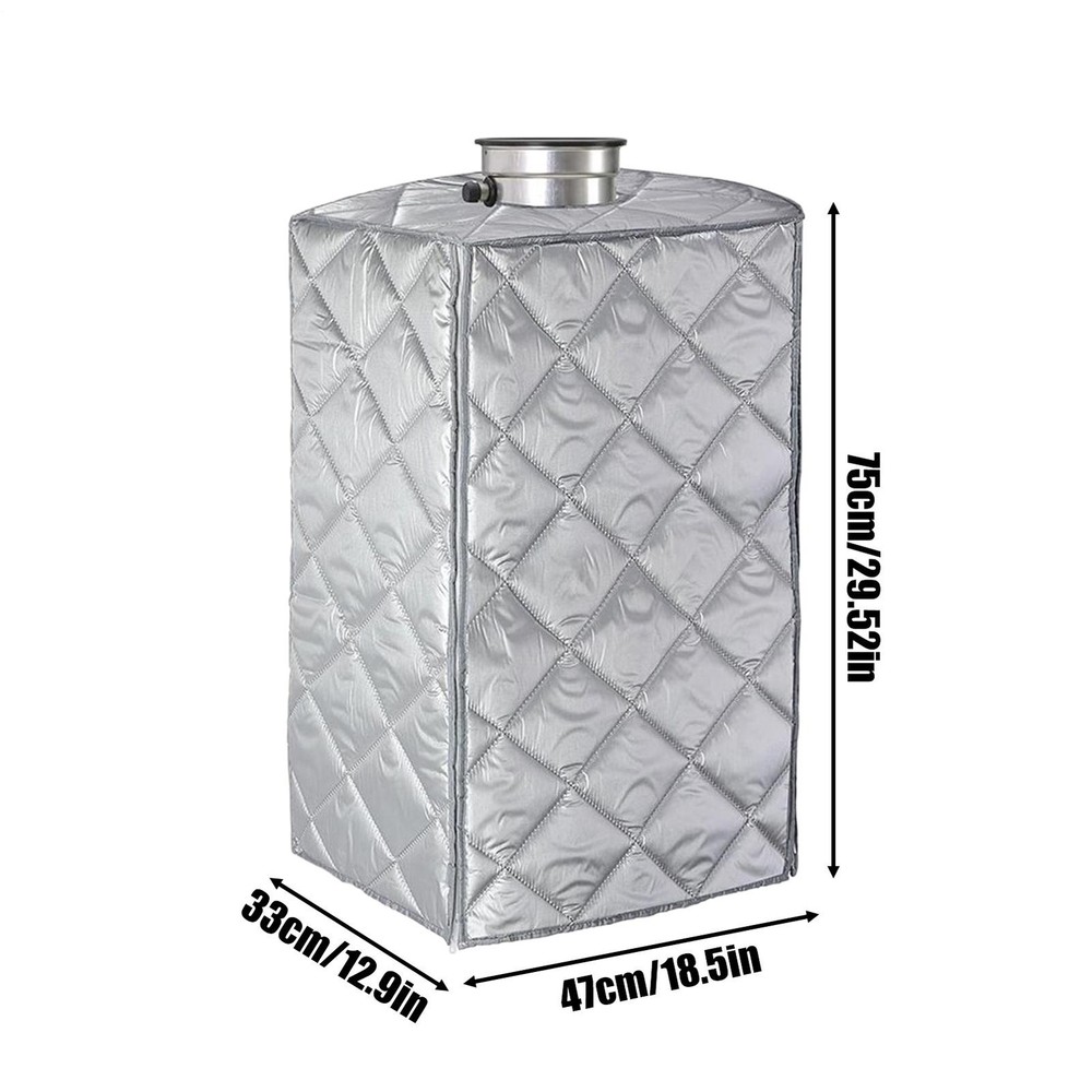 Tankless Water Heater Cover with Zippers,Thickened Water Heater Enclosure Cover,