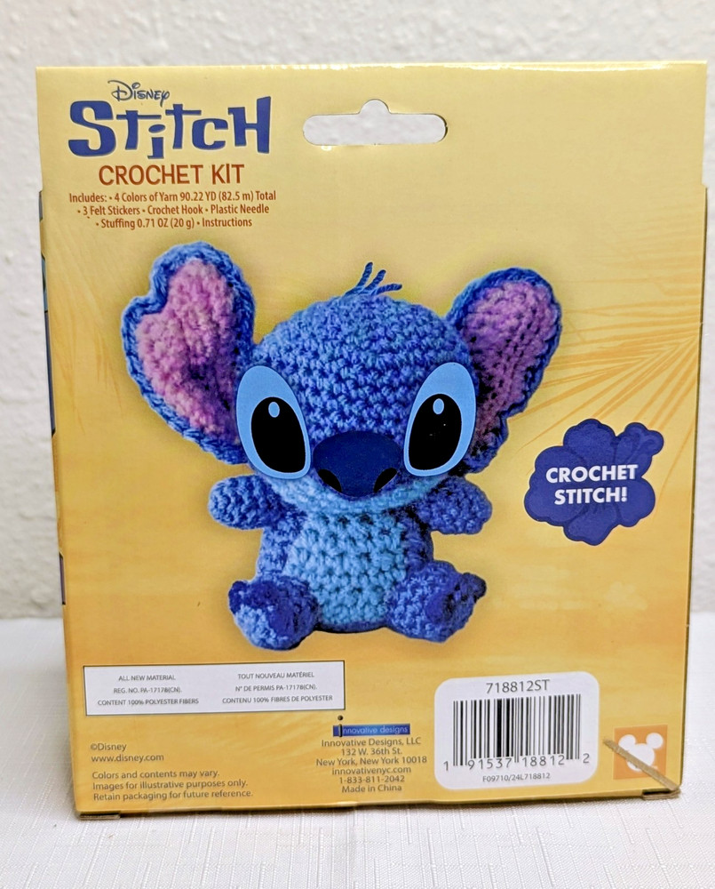 Disney Stitch Crochet Kit NEW