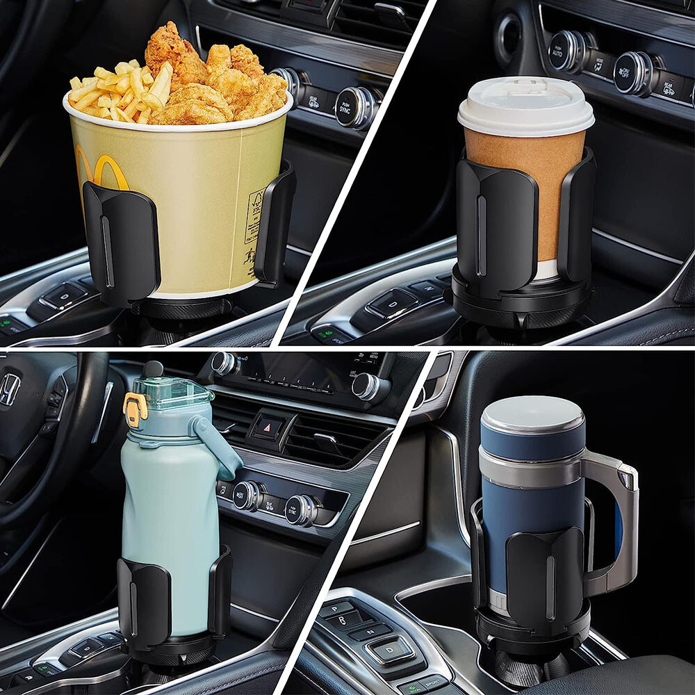 Car Cup Holder Expander Adapter Universal For Large Bottles Mugs 1PCS