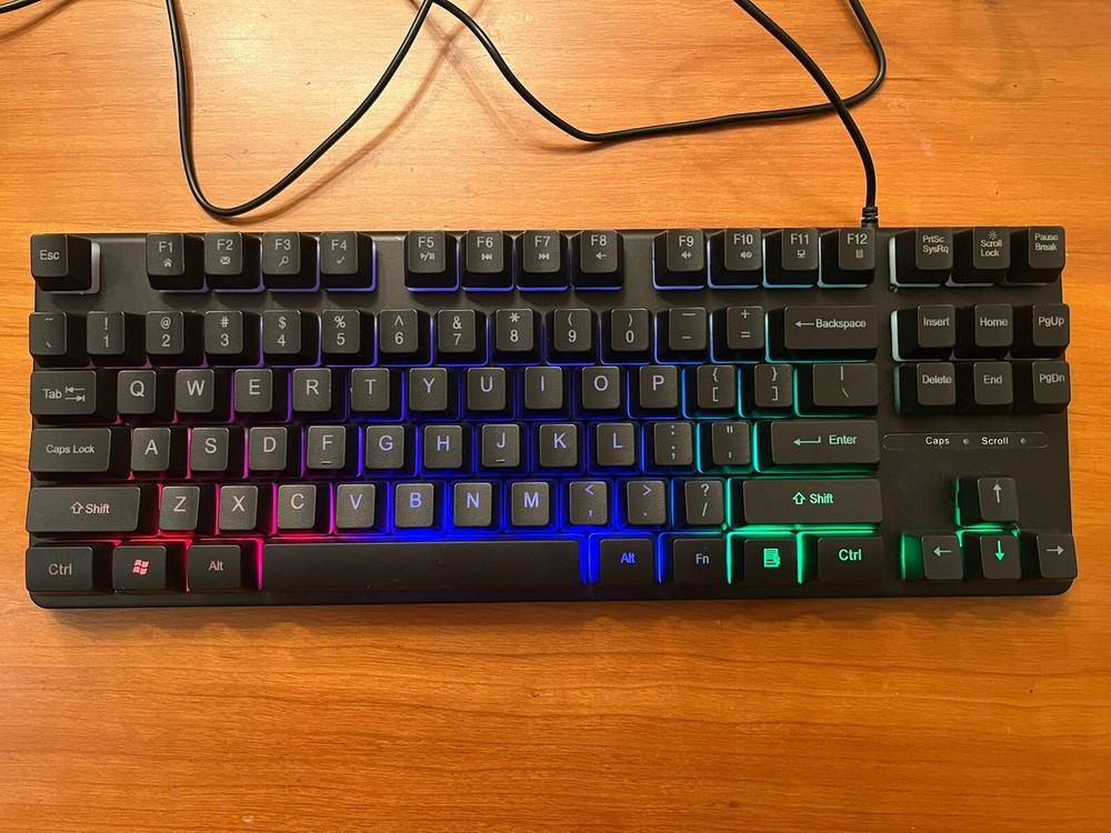 Sentry LED Keyboard USB DSG-KX87 Tested