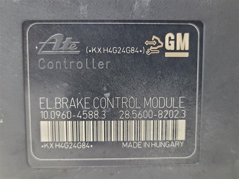 2012-2015 Chevrolet Cruze ABS Anti-Lock Brake Pump Control Module Assembly