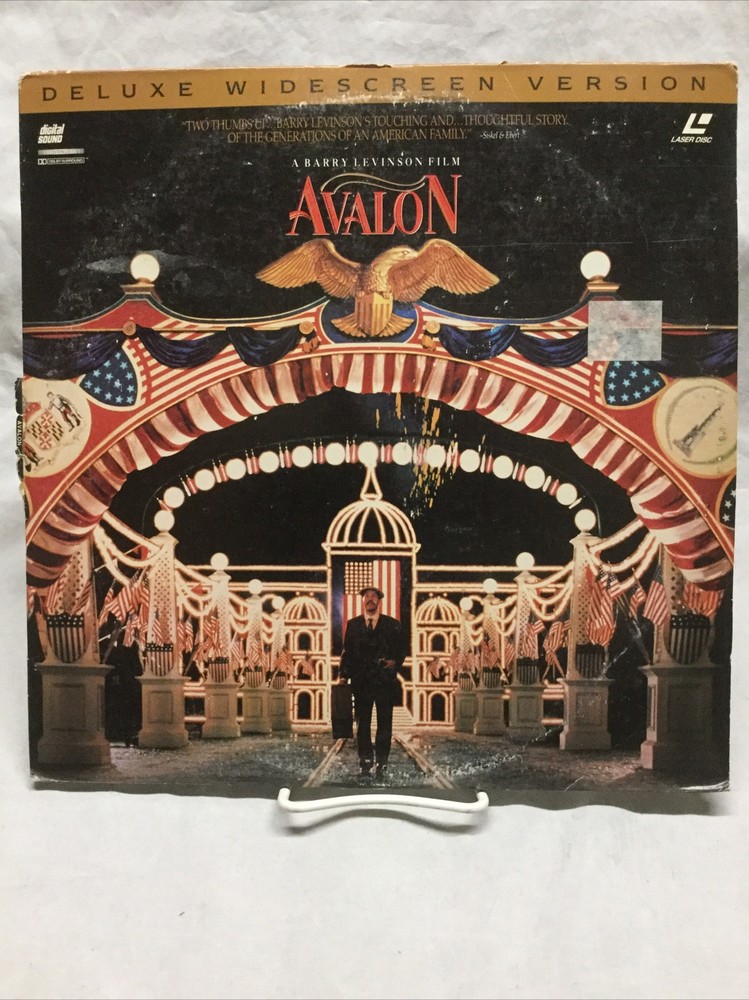 Avalon Widescreen Laserdisc Vintage Untested Barry Levinson