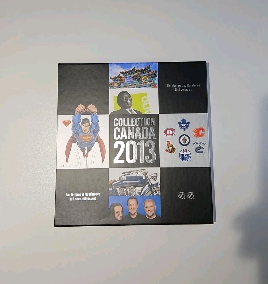FV $103 Canada Post Annual Stamp Set Complete Collection 2013 Year Book READ New