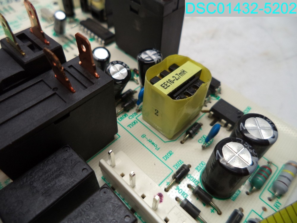 Used: Hamilton Beach Midea Ver1.01-Beta MD2005LSB Microwave Control Board