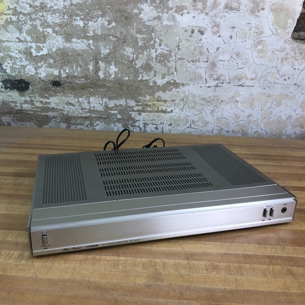 Fisher Stereo DC Power Amplifier BA-9000 (WORKS)