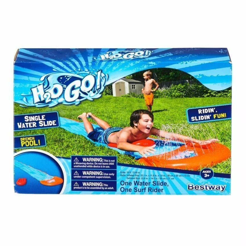 H2O Go 18' Single Water Slide