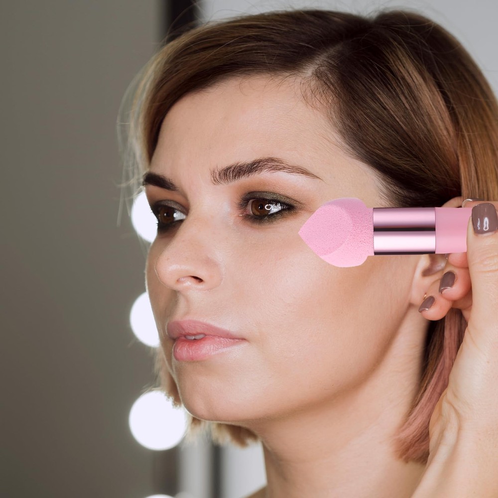 Makeup Sponge Set 6 Pcs for Foundation, Concealer, and Eyeshadow Application
