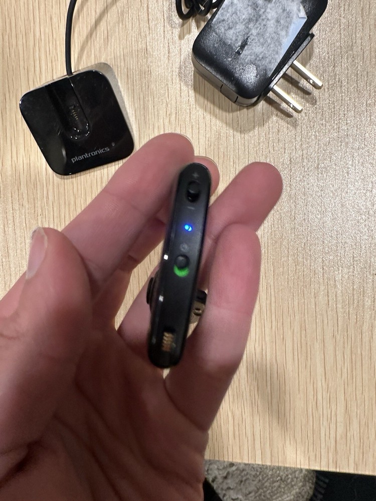 Plantropics Voyager Legend Missing Ear piece Includes Charging Dock Tested